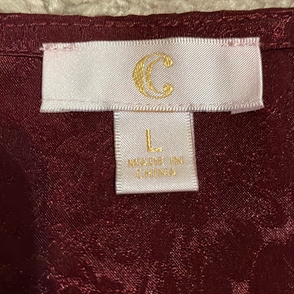 Peplum blouse with tie - Picture 3 of 4